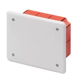 Gewiss Cassette da Incasso Serie 48 in Tecnopolimero con Coperchio Bianco