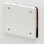 Gewiss Cassette da Incasso Serie 48 in Tecnopolimero con Coperchio Bianco