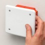 Gewiss Cassette da Incasso Serie 48 in Tecnopolimero con Coperchio Bianco