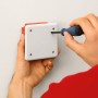 Gewiss Cassette da Incasso Serie 48 in Tecnopolimero con Coperchio Bianco