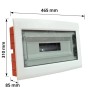 Gewiss Centralini da Incasso Serie 40 Cdi con Porta Fumé Trasparente Ip40