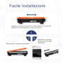 Toner Laser Compatibile per Brother TN-1050 Nero ad alta qualità – 1.000 pagine