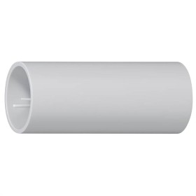 FAEG Raccordo Giunto Semplice in PVC Grigio IP40 per Tubo Rigido Elettrico Resistente