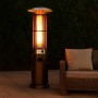 ZEPHIR ZGS180 Stufa da Esterno a Gas GPL con Fiamma Libera Circolare