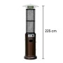 ZEPHIR ZGS180 Stufa da Esterno a Gas GPL con Fiamma Libera Circolare