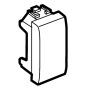 Living Light Tappo Copriforo Antracite 1 Modulo  L4950 Falso Polo