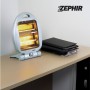 Zephir Stufa Elettrica al Quarzo HZQ850C 800-400W  Portatile Sicurezza Anti-Ribaltamento