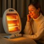 Zephir Stufa Elettrica al Quarzo HZQ850C 800-400W  Portatile Sicurezza Anti-Ribaltamento