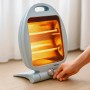 Zephir Stufa Elettrica al Quarzo HZQ850C 800-400W  Portatile Sicurezza Anti-Ribaltamento
