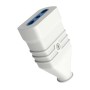 Presa Antischiacciamento Ecova 30363 Bipasso 10/16A 2P+T in PVC Colore Bianco 