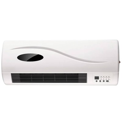 Termoventilatore Ceramico da Parete 2000W con Timer Giornaliero e Telecomando