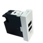 Caricatore Usb Bticino Jw4191Cc Da Incasso Doppia Porta C 15W Bianco