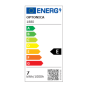 Optonica 1880 Lampadina Led 7W A60 E27 250 Lumen Mezza Vetro Argento
