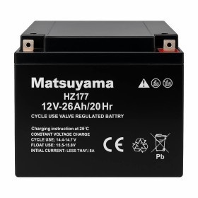 Batteria Al Piombo Matsuyama 12V 26Ah Hz177 Per Prestazioni Elevate