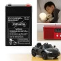 Batteria Piombo 4V 4.5Ah Sigillata Agm Ricaricabile Compatta