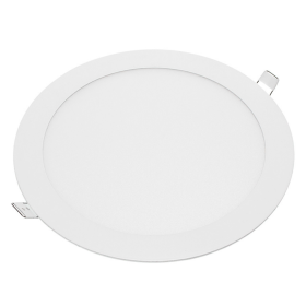 Pannello LED Incasso 205Cm 18Watt Slim Tondo Soffitto Alimentatore Incluso