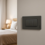 Bticino Living Now Placca Nera In Plastica Design Moderno Ed Elegante