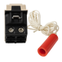 BTicino Living Now – Pulsante a tirante 10A 250V~ con contatto NO/NC, 1 modulo