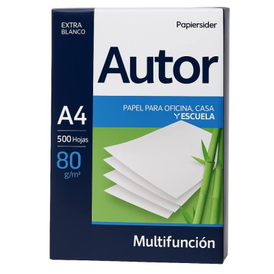 Carta A4 80Gr Ledesma Autor Risma Da 500 Fogli Multifunzione