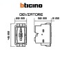 Bticino Living Now K4003 Deviatore Unipolare Illuminabile 1 Modulo