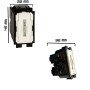 Pulsante Unipolare Bticino Living Now K4005 Illuminabile