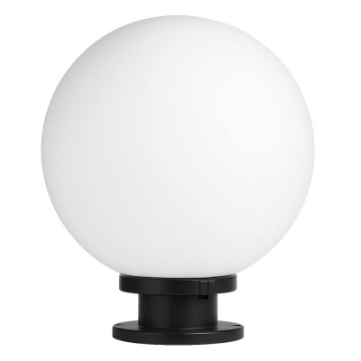 Globo Acrilux Sfera Opale Per Lampioni Con Montaggio A Palo
