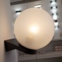 Globo Acrilux Sfera Opale Per Lampioni Con Montaggio A Palo