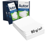 Confezione Multipla Di Carta Ledema Autor A4 80 G/M² Kit Da 5 Risme