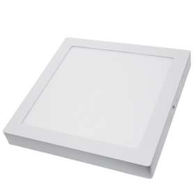 Plafoniera LED Soffitto 24Watt Slim Quadra Alimentatore Incluso