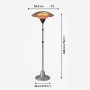Riscaldatore Elettrico Infrarossi Kemper Soleado 2000W Inox