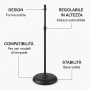 Piantana Professionale Kemper AA602 Per Lampade A Infrarossi
