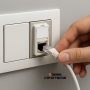 Bticino Living Now Connettore RJ45 Categoria 5E Utp Toolless