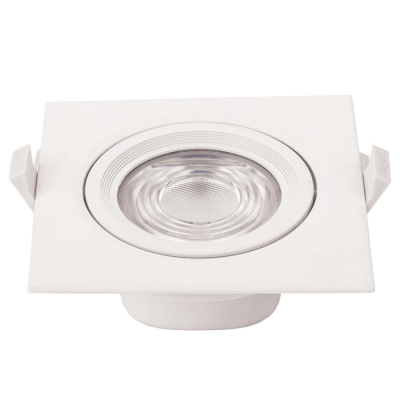 Faretto LED Incasso Orientabile Quadro Soffitto 10Watt Driver Incluso
