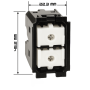 Pulsante Doppio Bticino Living Now K4037 per Tapparelle