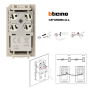 Bticino Living Now Connettore RJ11 K10 Per Dati E Telefonia