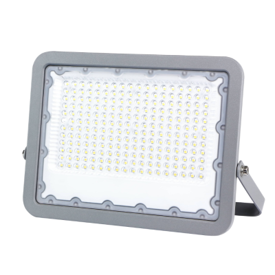 Proiettore LED 150 Watt Slim Metallo Grigio  IP65  Equivalente 777  Watt