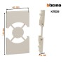 Cover Bticino Living Now Per Prese Standard P40 2 Moduli