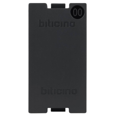 Falso Polo 1 Modulo Bticino Living Now K4950 Nero