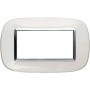 Placca Ellittica Bticino Axolute In Tecnopolimero Bianco