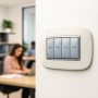 Placca Ellittica Bticino Axolute In Tecnopolimero Bianco