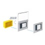 Bticino Axolute Pulsante Doppio 1P No Interbloccato Diverse Finiture