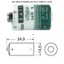 Batteria Al Litio Saft Ls 14250 Cnr 3 6V 1 2 Aa Per Applicazioni Professionali
