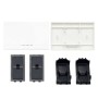 Copritasto Illuminabile Bianco 3 Moduli Per Impianti Livinglight
