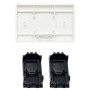 Copritasto Illuminabile Bianco 3 Moduli Per Impianti Livinglight