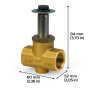Valvola A Solenoide M20E7 In Ottone Per Controllo Fluido Professionale