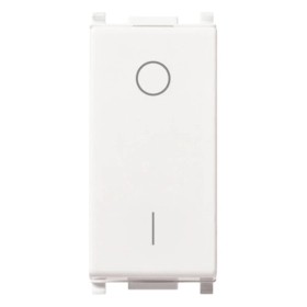 Vimar 14015 Serie Plana Interruttore Bipolare  2P 16AX Bianco