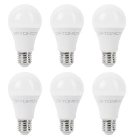 Lampadina LED Goccia 6 Pezzi E27 18 Watt 4500k Risparmio Energetico Luce Bianca