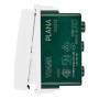 Vimar 14004 Serie Plana Deviatore 1P 10AX Illuminabile Bianco 