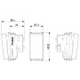 Vimar 14013 Serie Plana Invertitore 1P 16AX 250 V~ Illuminabile 