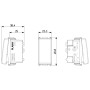 Vimar 14008  Serie Plana Pulsante 1P no 10 A 250 V~ Illuminabile Tasto Sostituibile Bianco